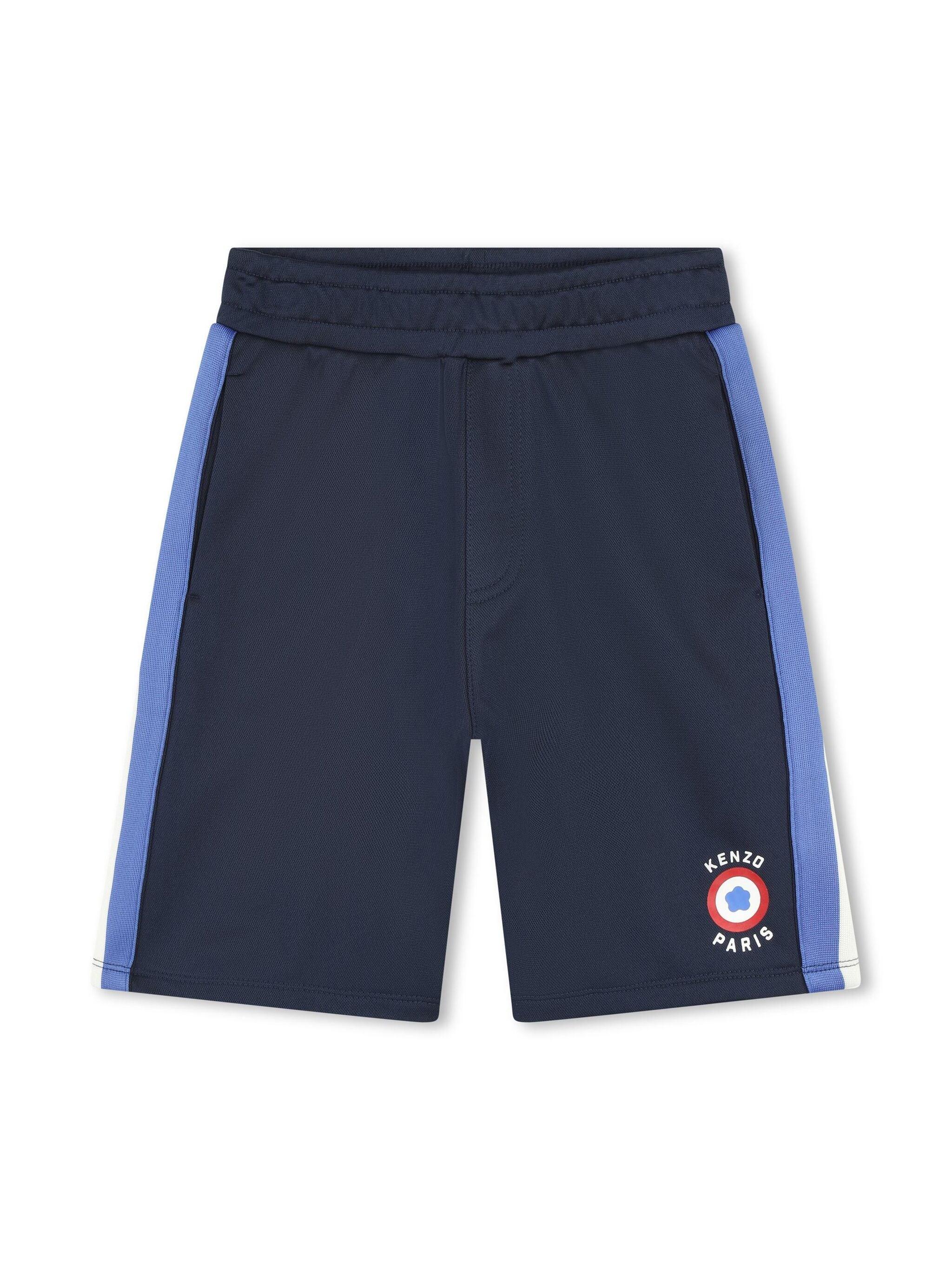 Kenzo Kids side-stripe bermuda shorts – Rubaiyat - Main Image