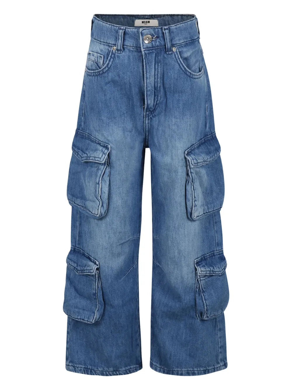 Msgm Denim Cargo Pants