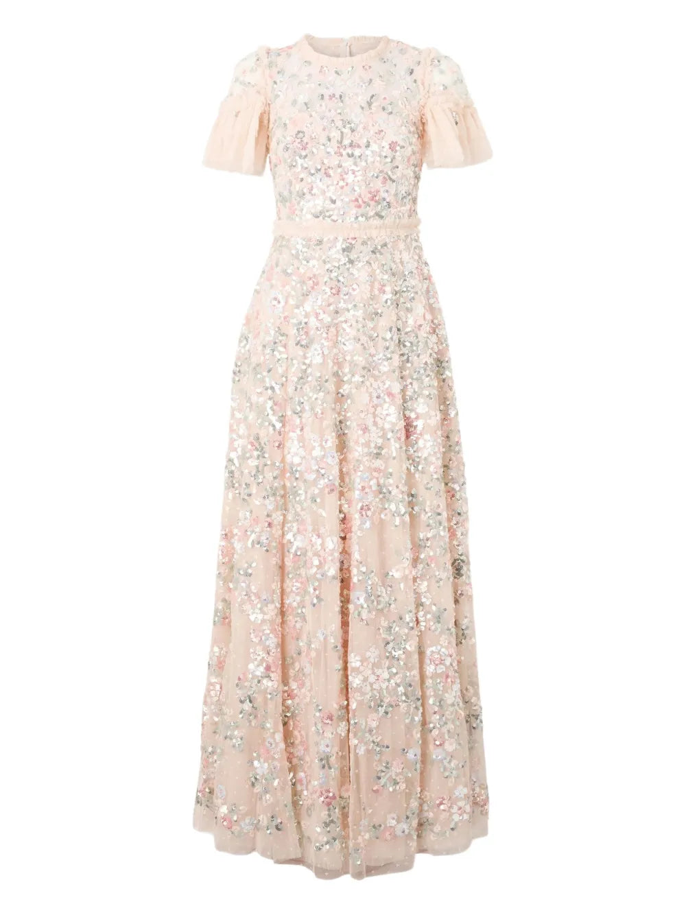 DREAM GARLAND GLOSS ROUND NECK GOWN – Rubaiyat