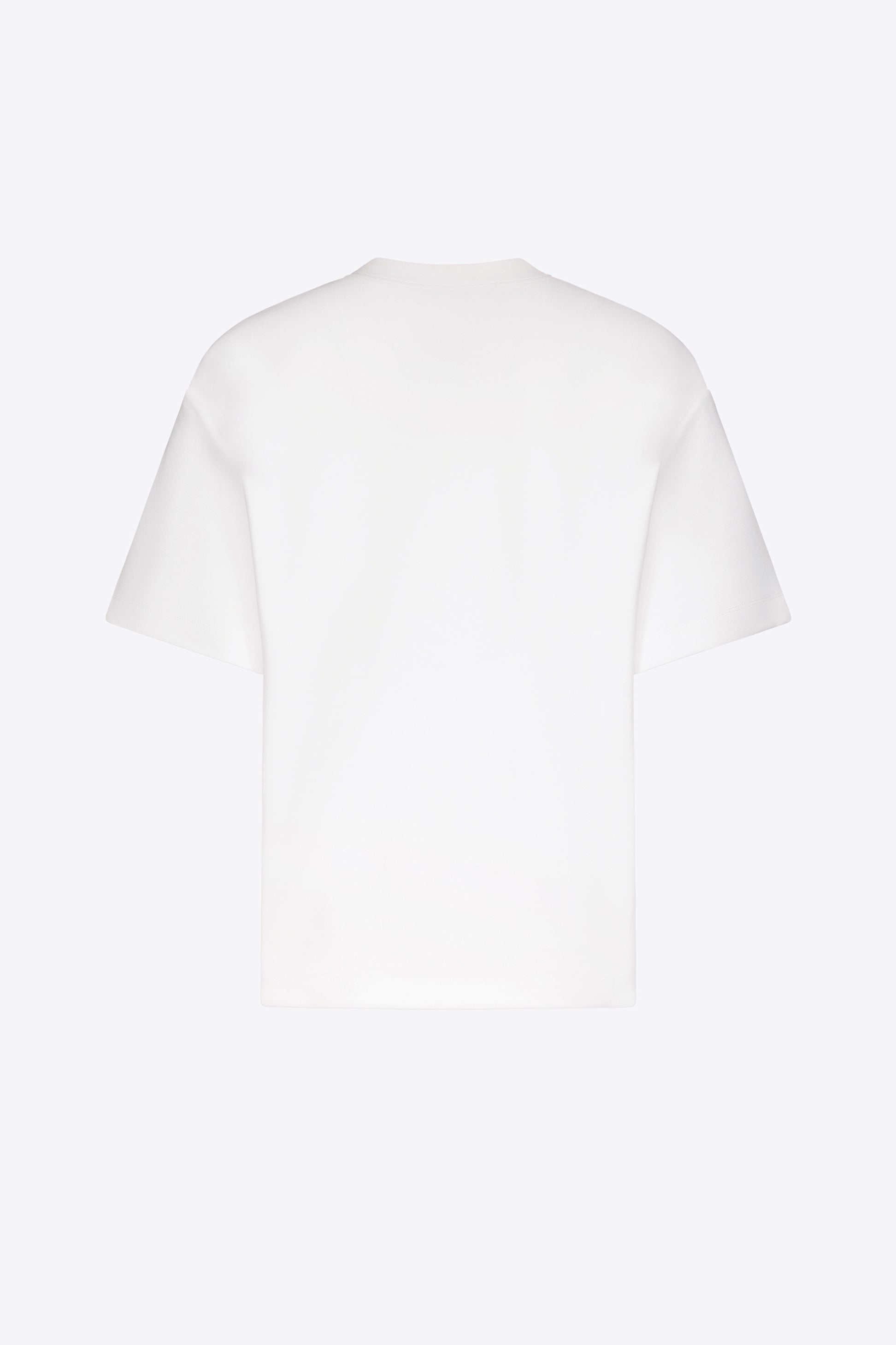 CRYSTAL HEART CUTOUT RELAXED T-SHIRT