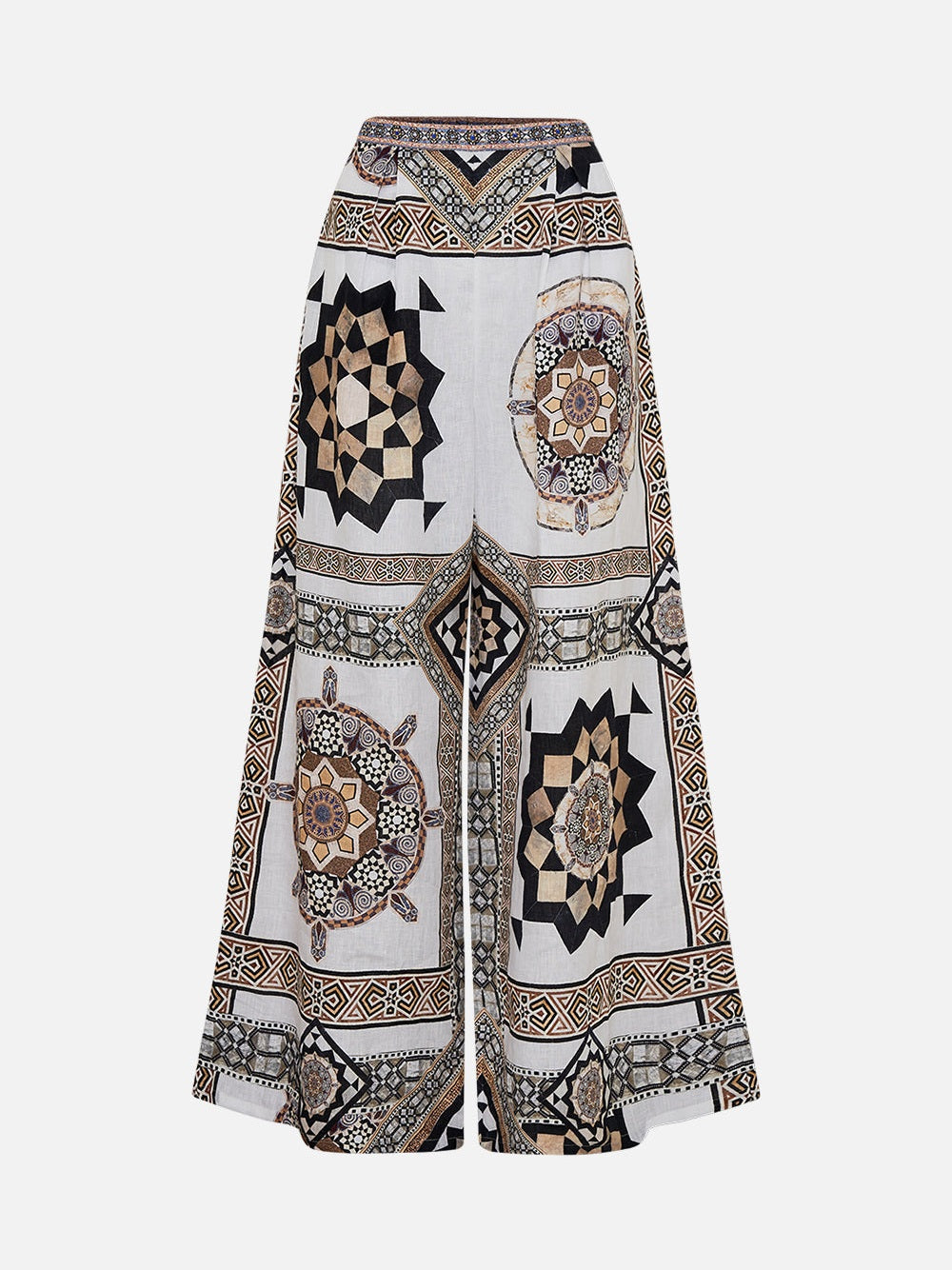 Tuck front pant
