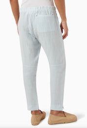 LINEN DRAWSTRING TROUSERS