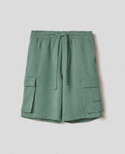 BASIC FLEECE BERMUDA SHORTS WITH LARGE POCKETS