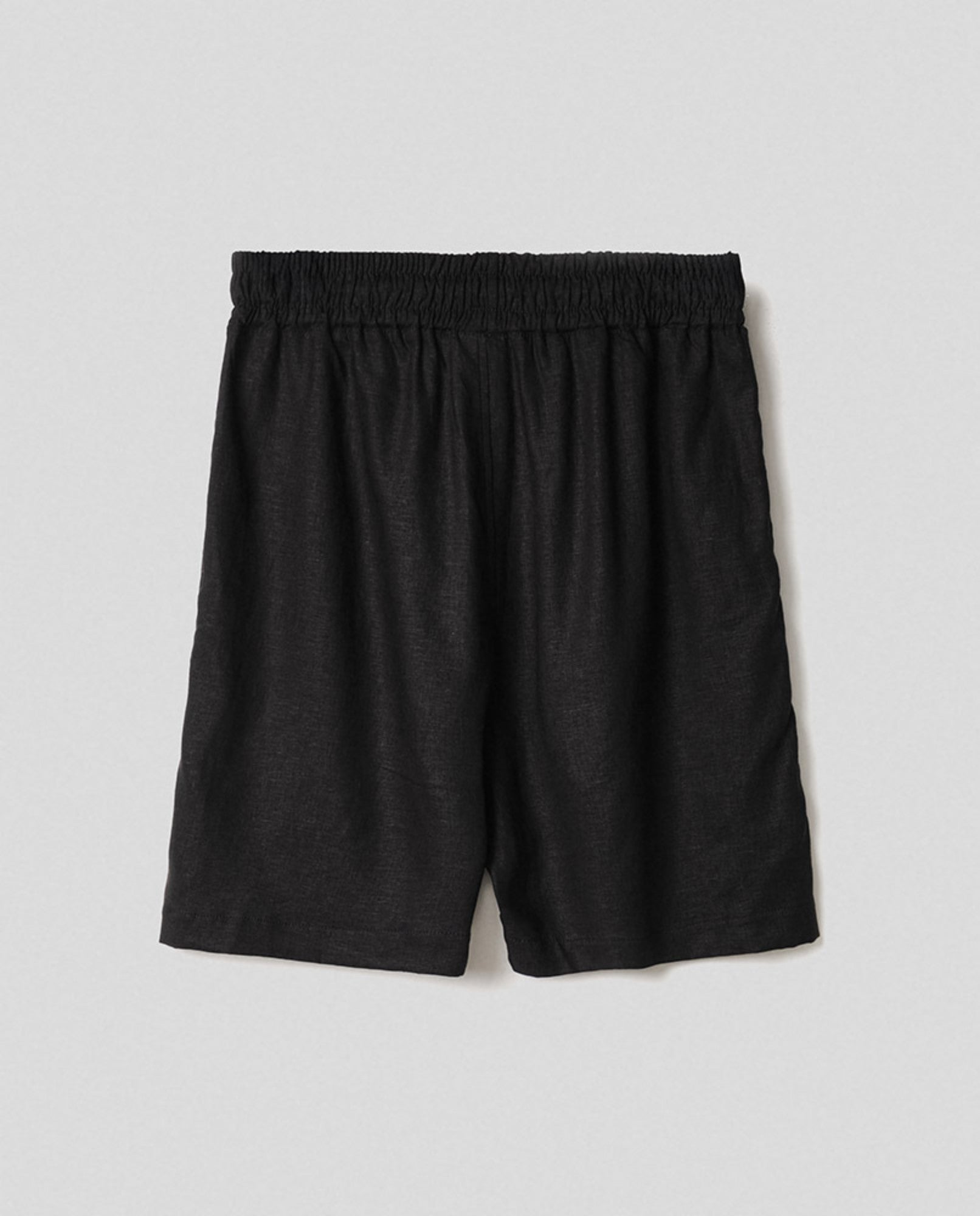 LINEN BERMUDA SHORTS WITH DRAWSTRING