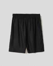 LINEN BERMUDA SHORTS WITH DRAWSTRING