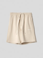 Basic fleece bermuda shorts