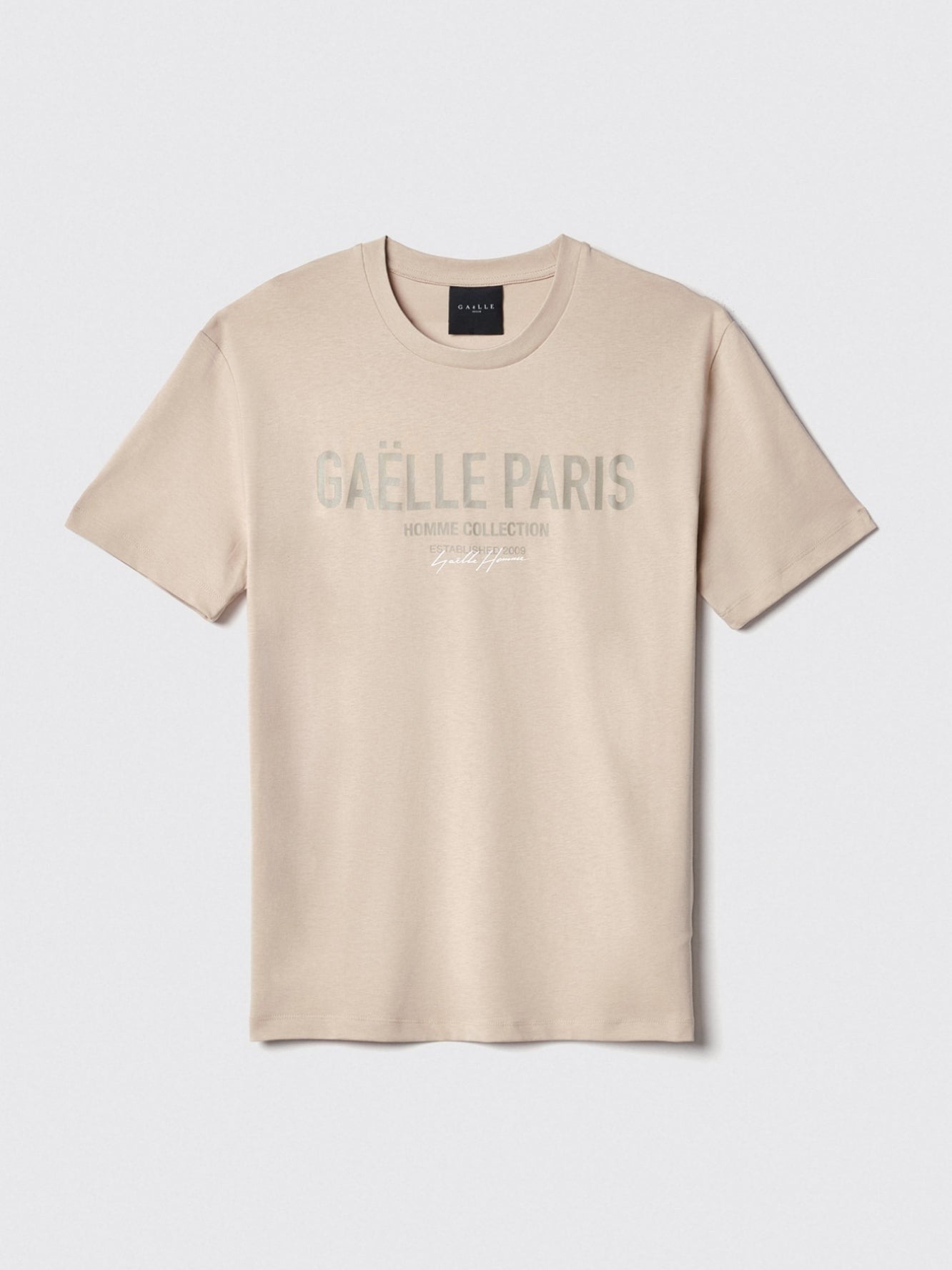 Crew neck jersey t-shirt