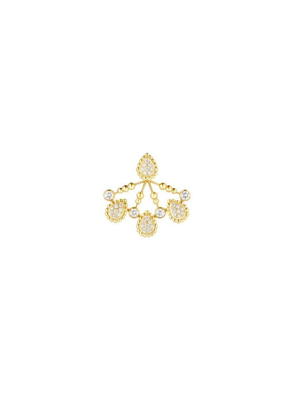 Serpent bohème solarité single stud earring, 4 motifs