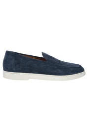 Doucal's penny-slot suede loafers