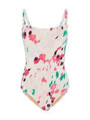 Evarae cassandra abstract-print swimsuit