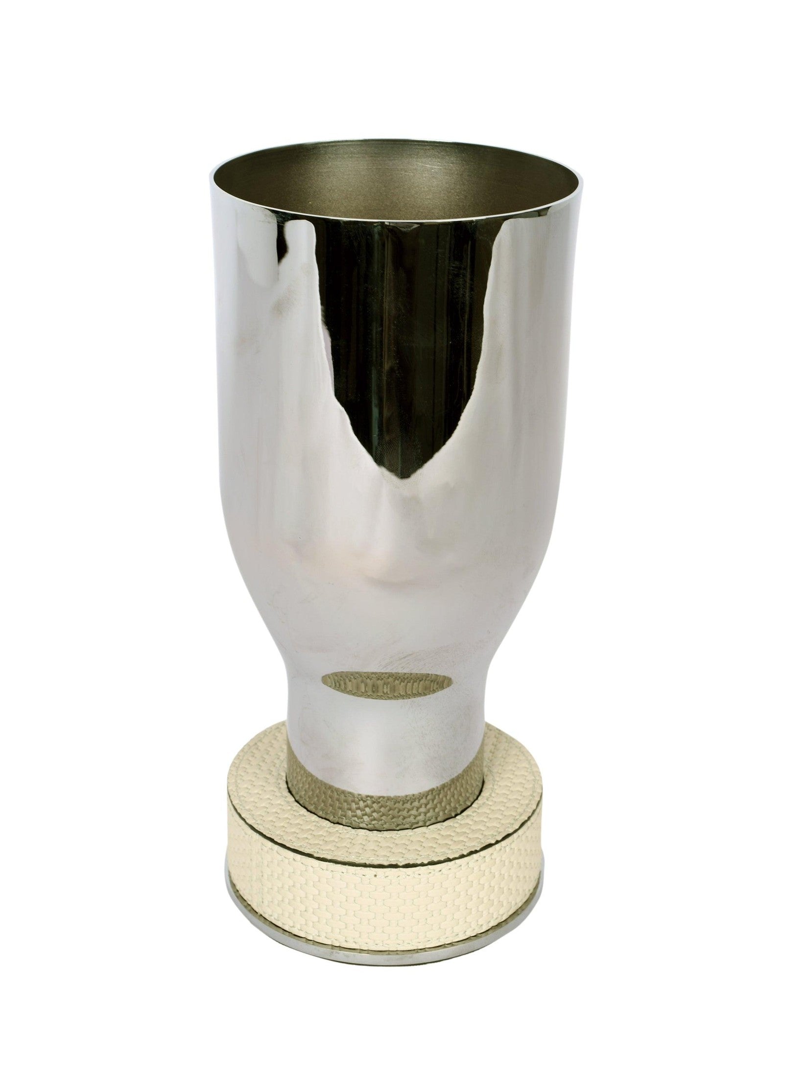 Brindisi vase chrome