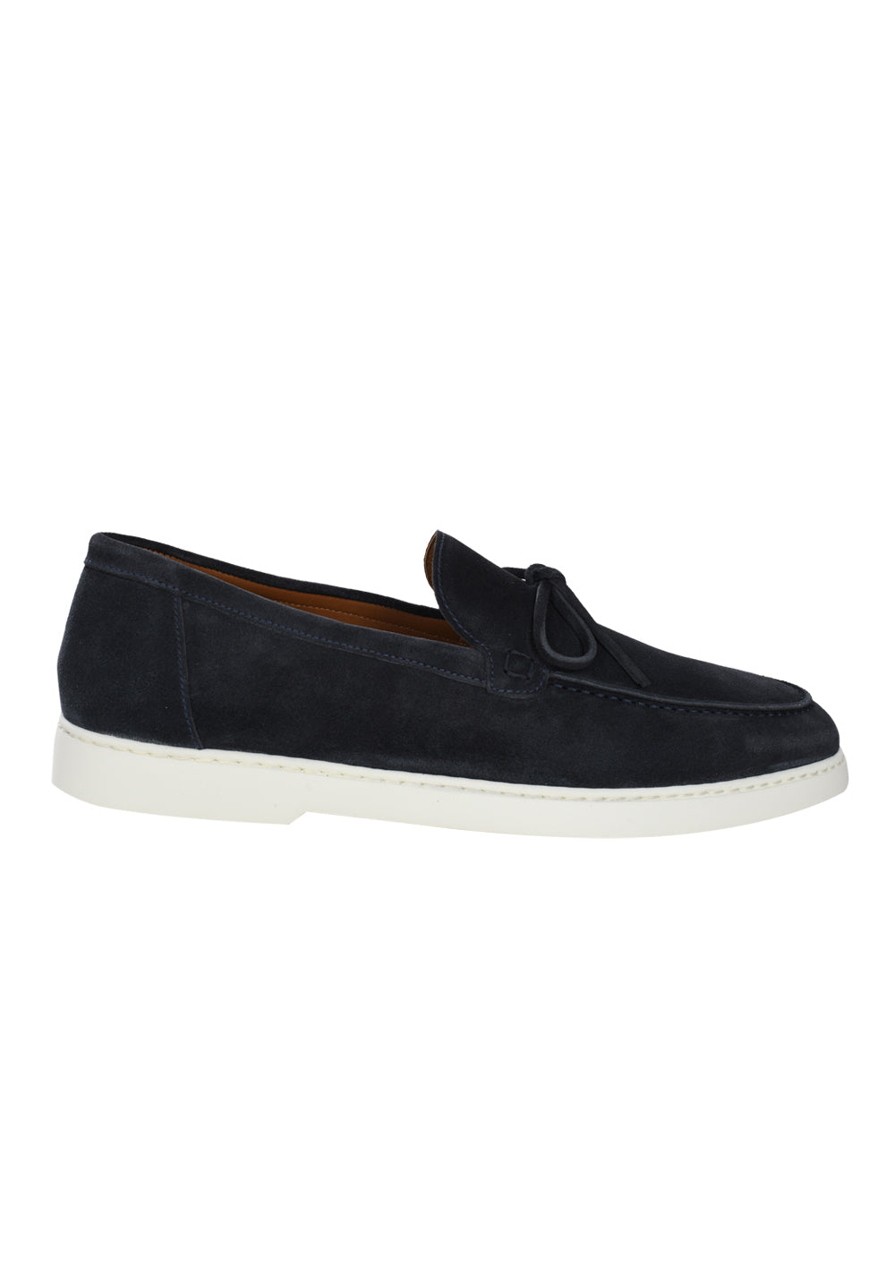 Doucal's lace-up suede loafers