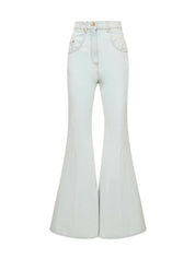 Nina ricci high-waisted flared jeans