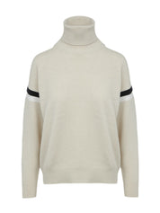 Luxury Wool, Cashmere & Silk Turtleneck Sweater