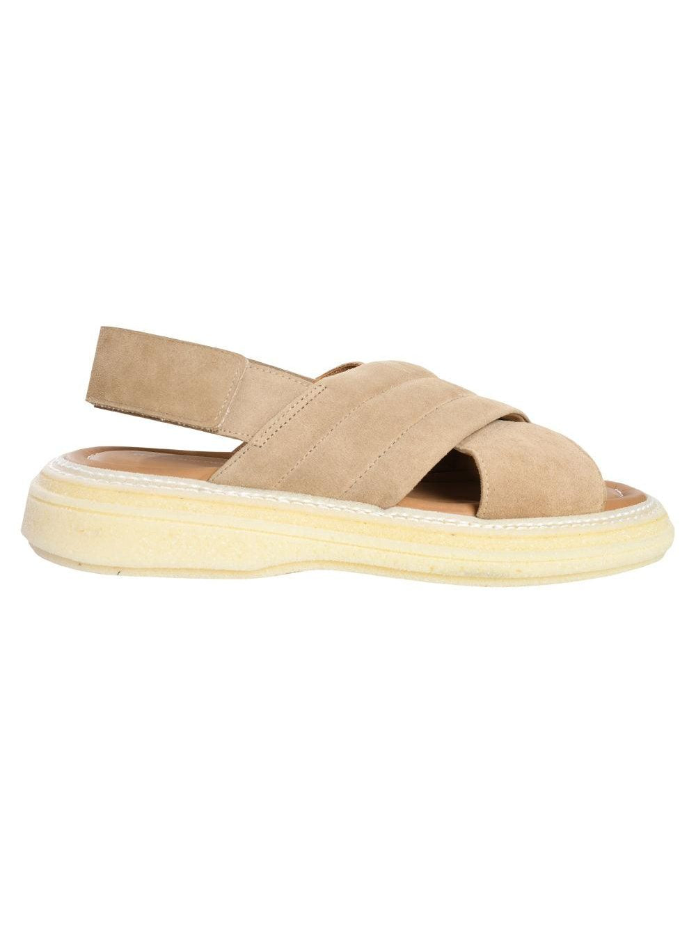 Crossover sandals