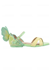 Sophia Webster Mini butterfly-motif leather sandals