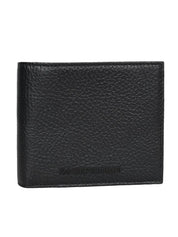 Emporio armani men's tumbled leather wallet