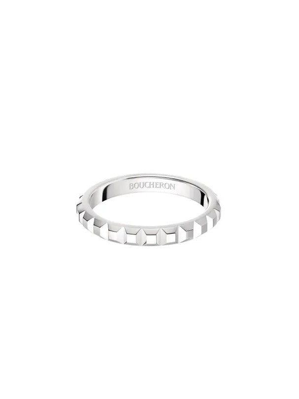 Clou de paris platinum wedding band