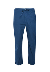 MENDES LINEN/COTTON STRETCH TROUSERS