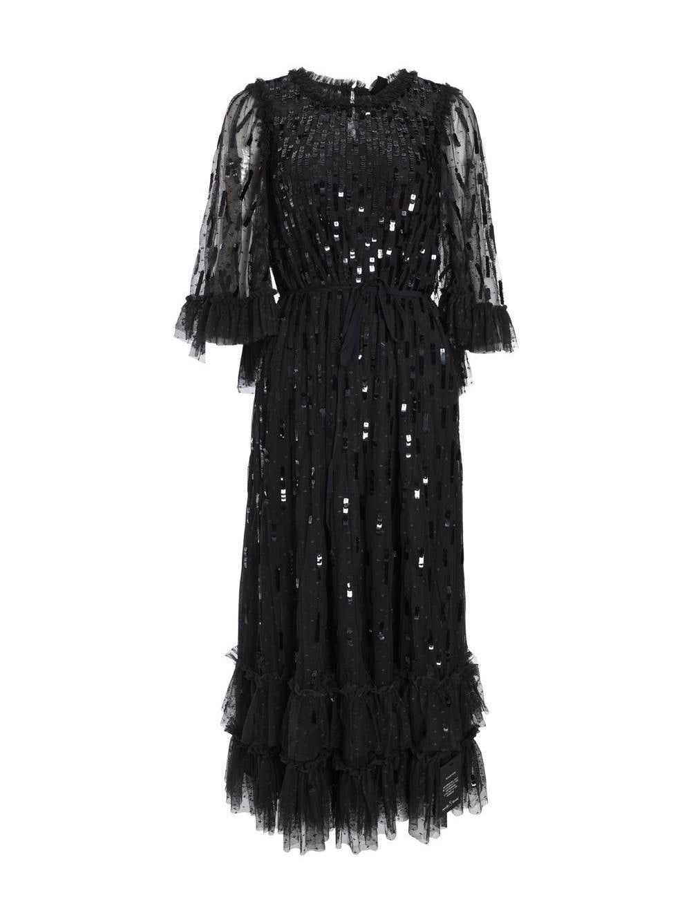 Sequin dash ballerina dress