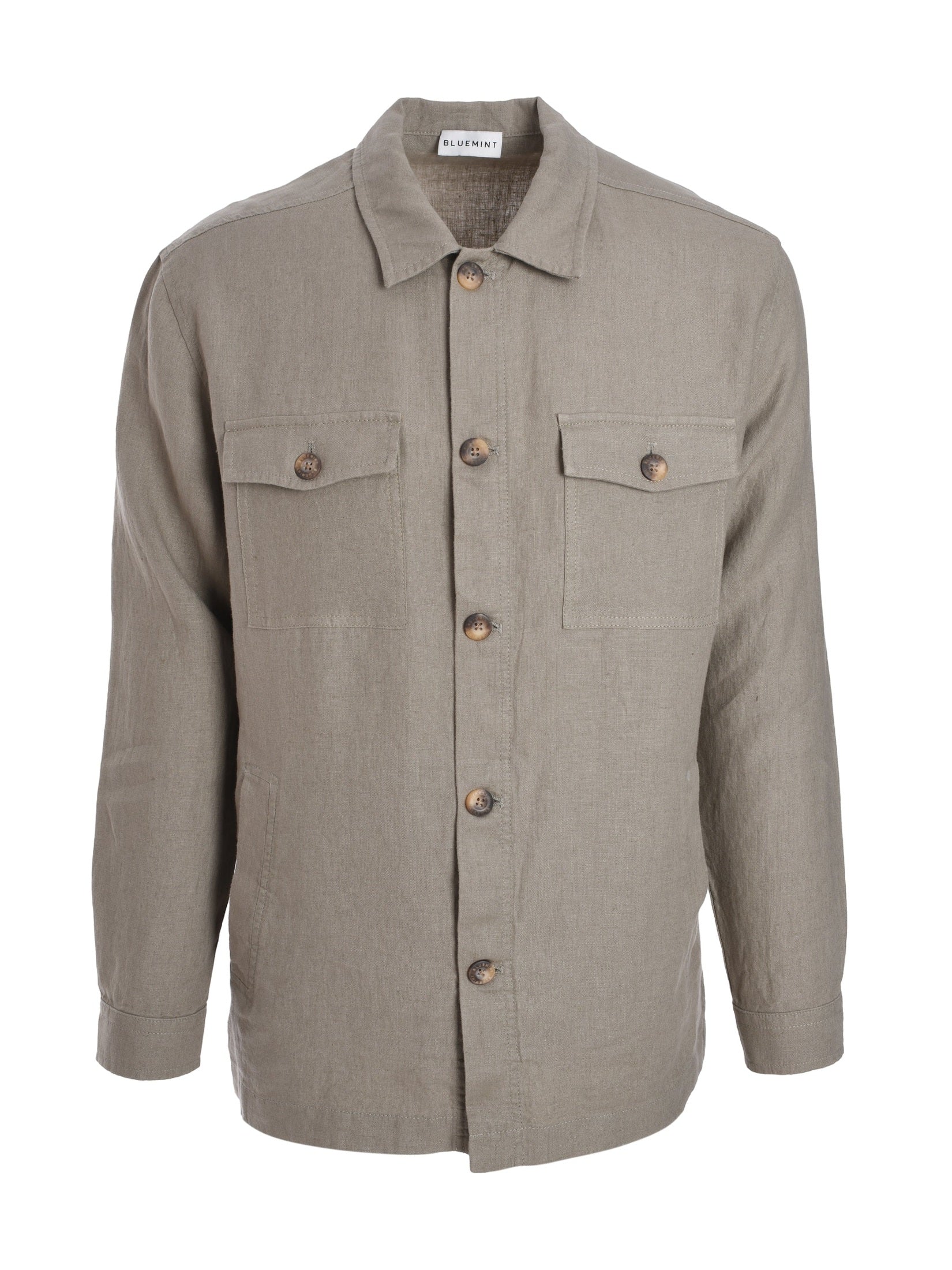 Linen overshirt