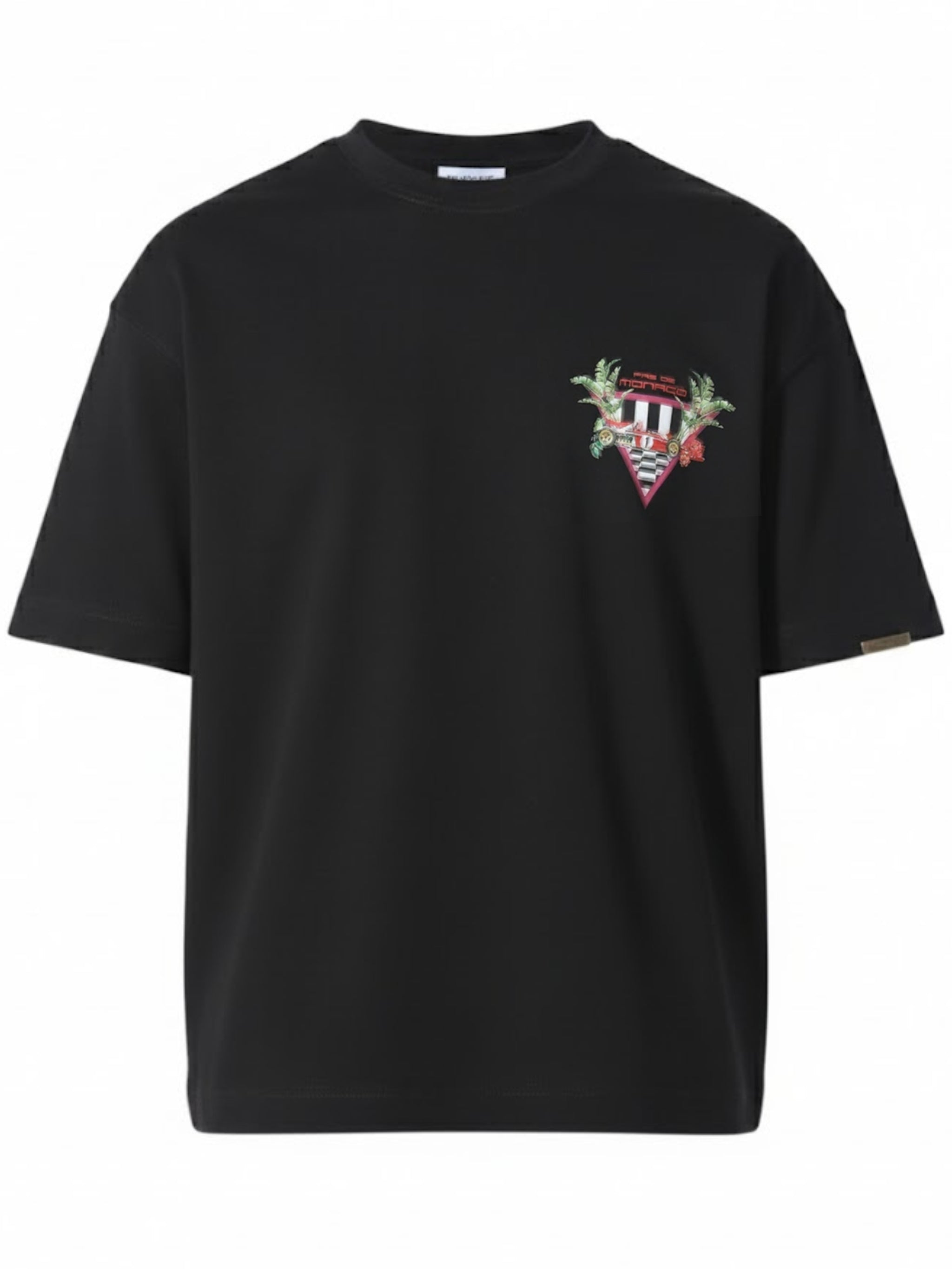 FORMULAR CHECK T-SHIRT BLACK