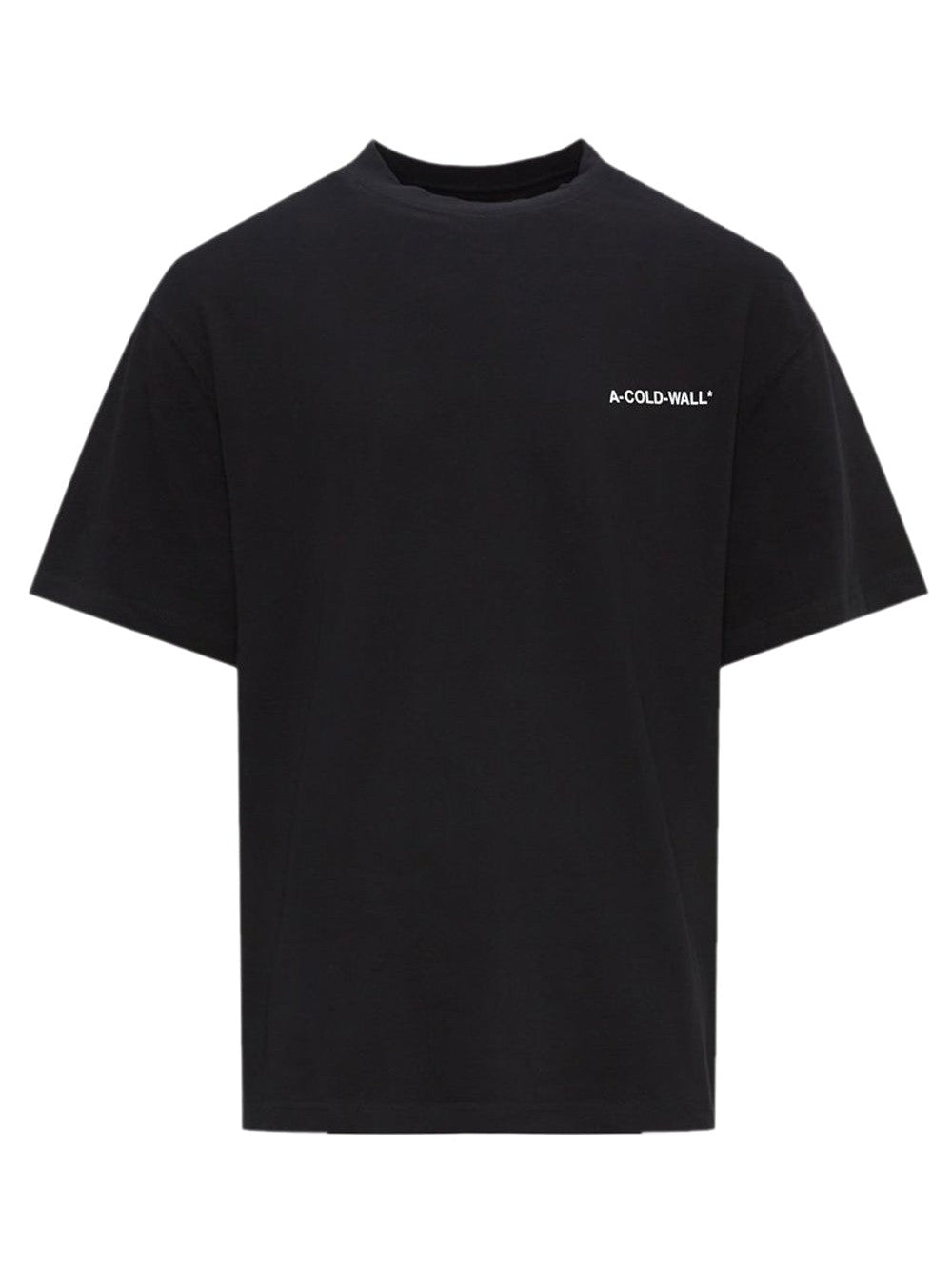 A cold wall black t-shirt with logo print