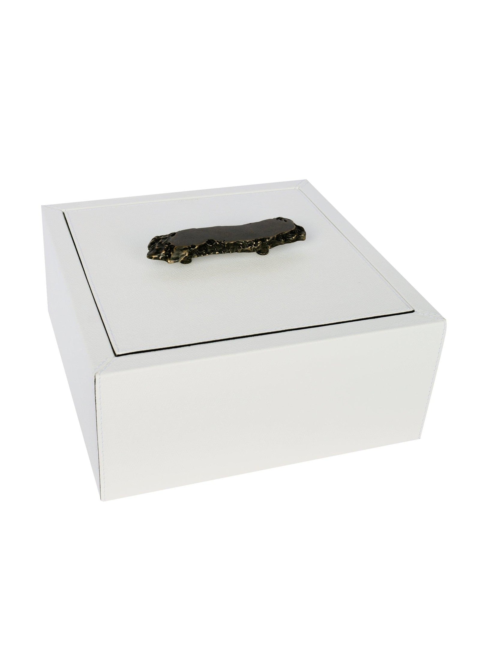 Ambra stackable trinket box square medium
