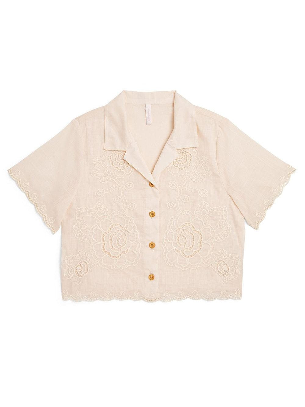 Halliday embroidered shirt