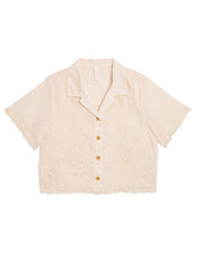 Halliday embroidered shirt
