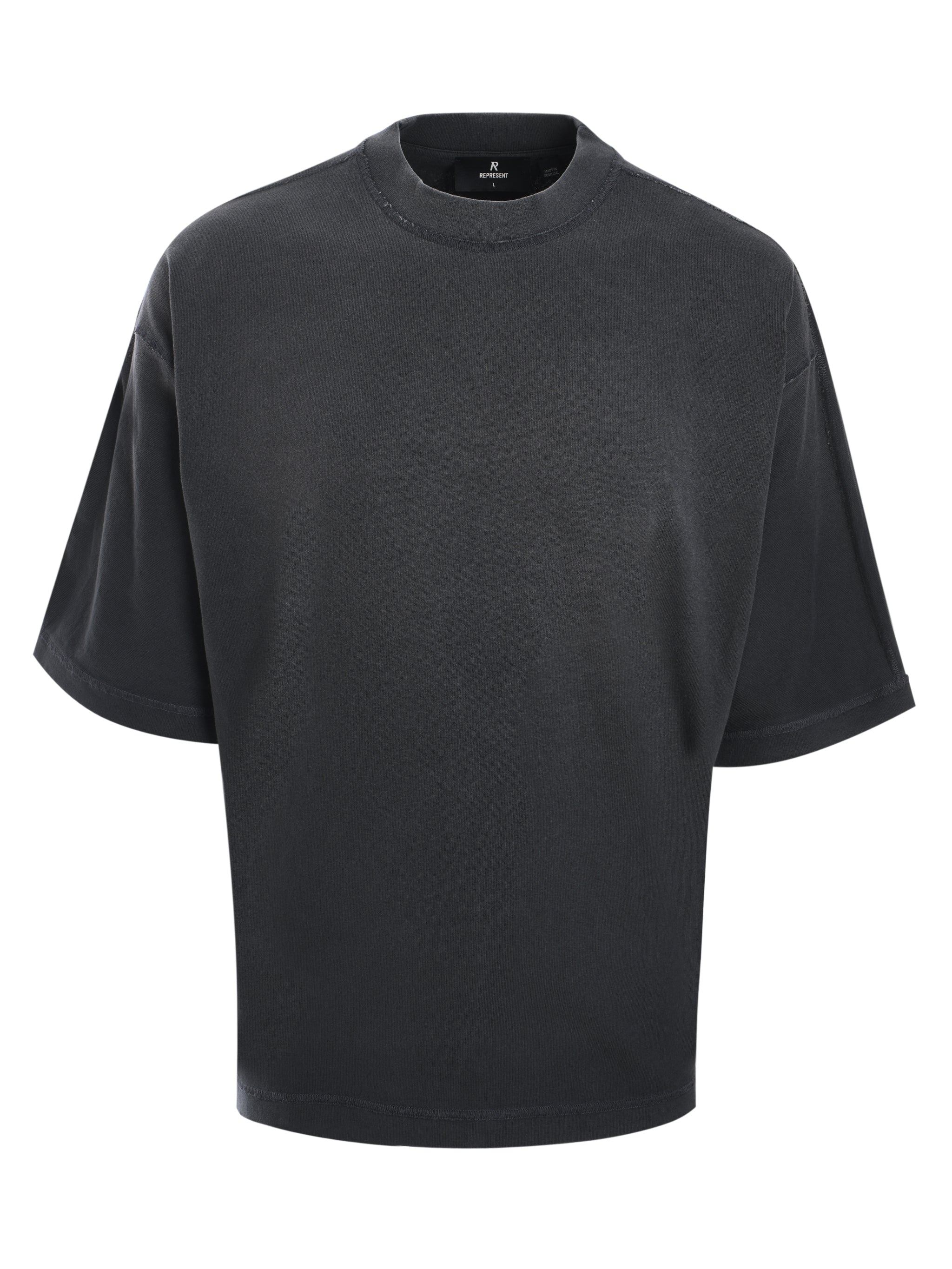 STEPPED HEM T-SHIRT