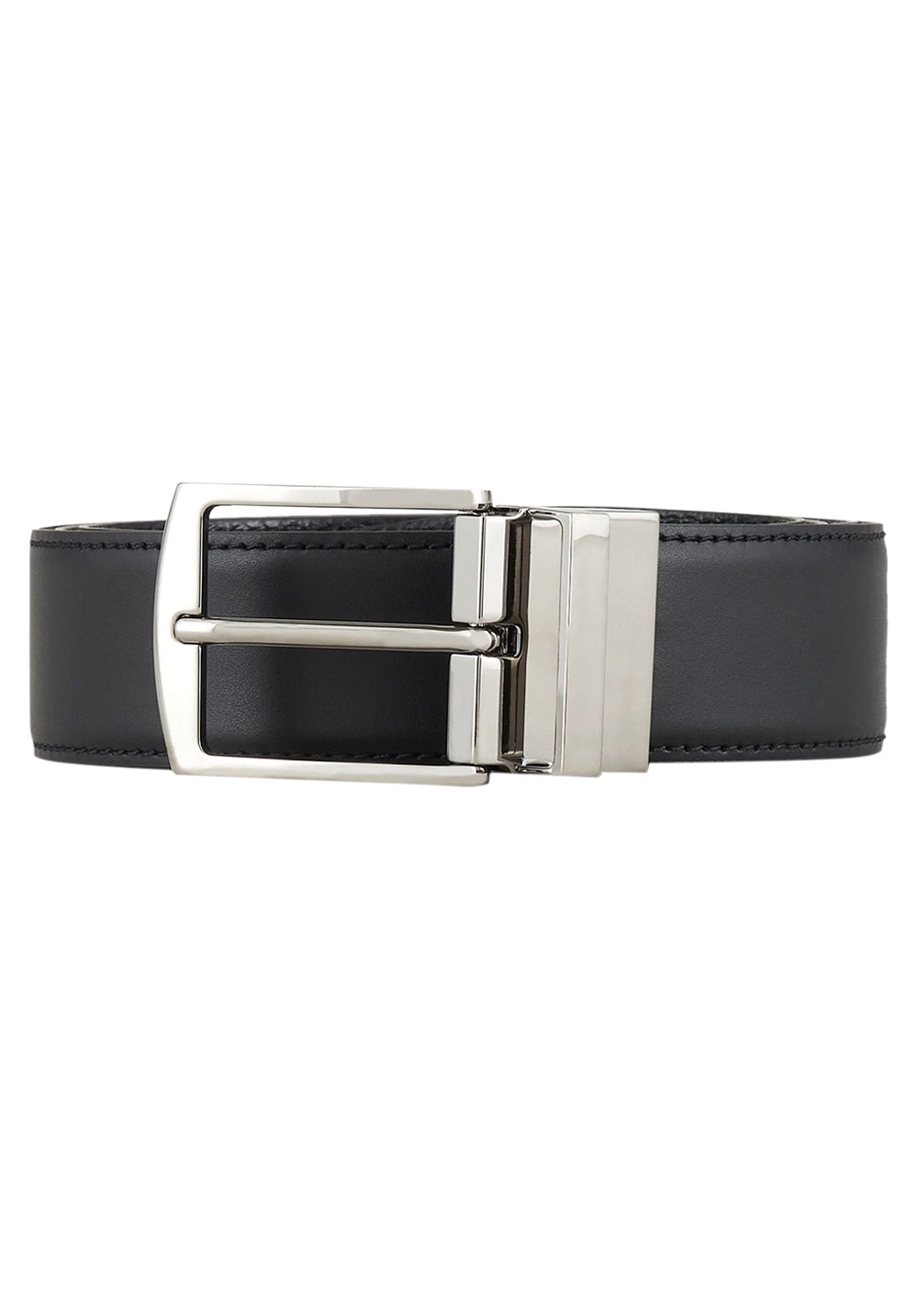 REVERSIBLE LEATHER BELT GIORGIO ARMANI