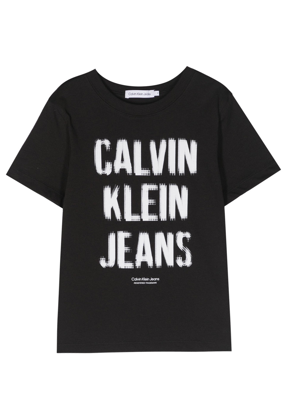 Calvin Klein Jeans Pixel Kids Black T-Shirt