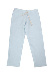 LINEN DRAWSTRING TROUSERS