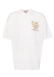 PRESIDENT'S floral-print cotton T-shirt