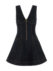 Indigo Denim Mini Dress
