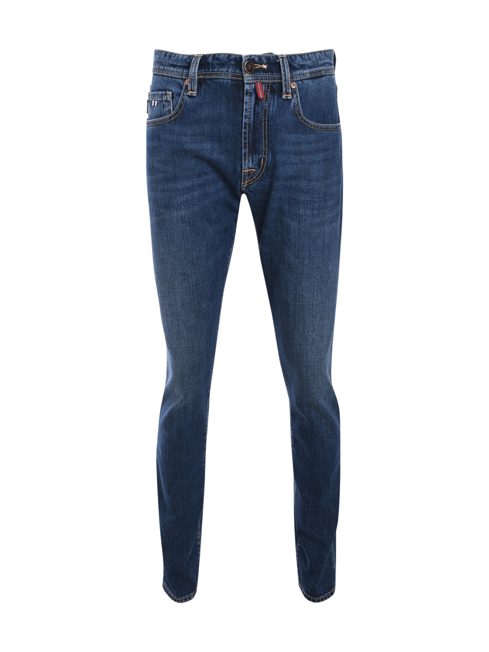 Michelangelo zip denim jeans