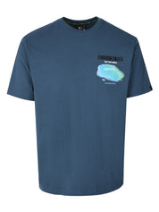 Men keep your fingerx t-shirt in dark blue