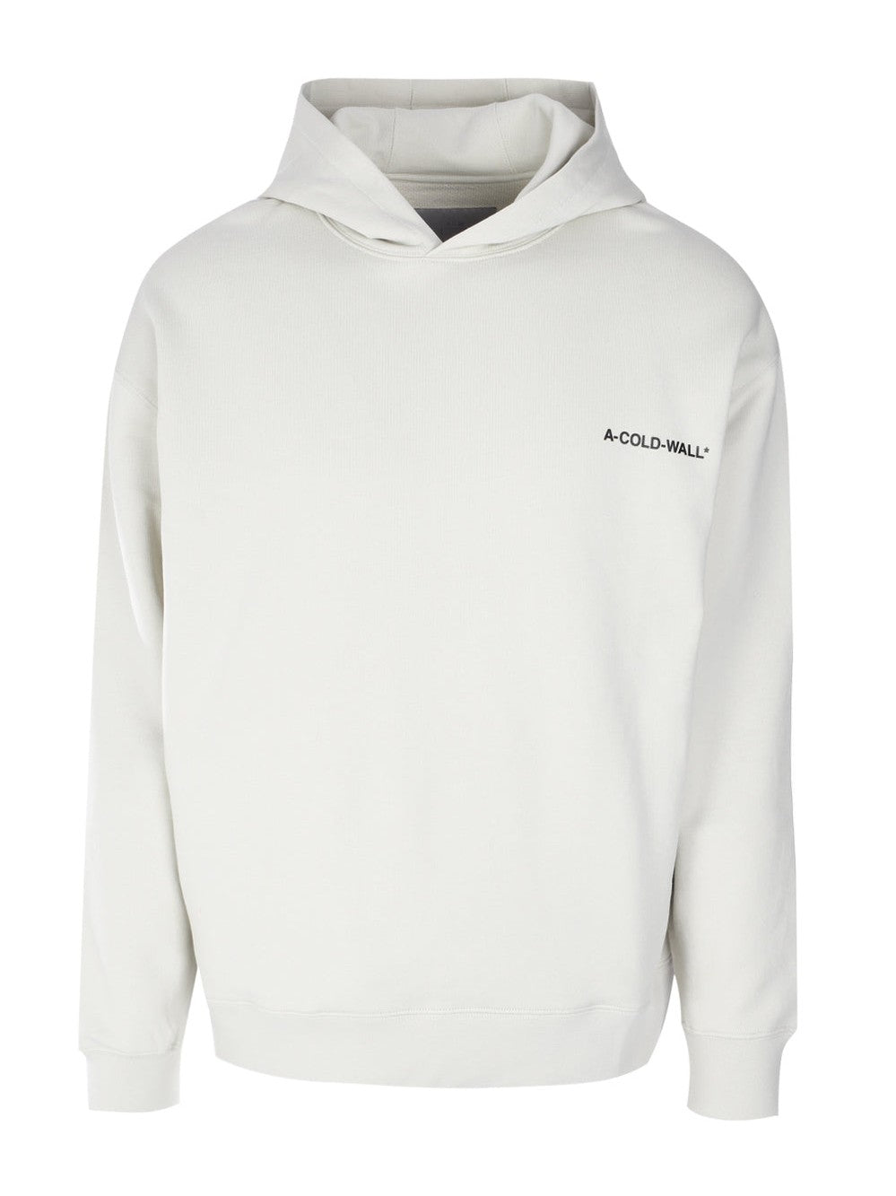 A-cold-wall* essentials logo-print cotton hoodie