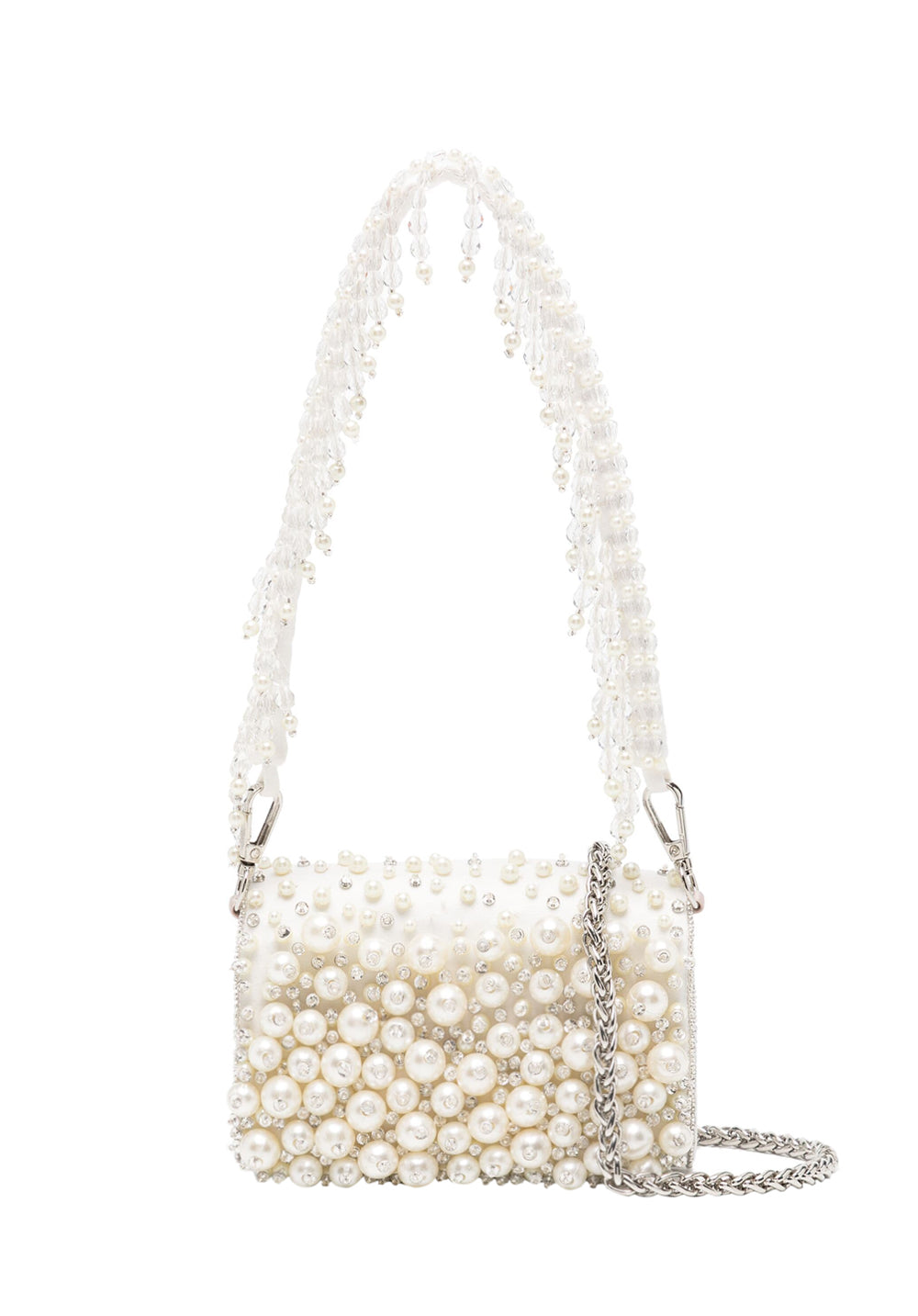 AVA PEARL FLAP BAG BABY HAND BAG