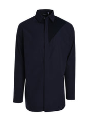 Woven contrast panel shirt