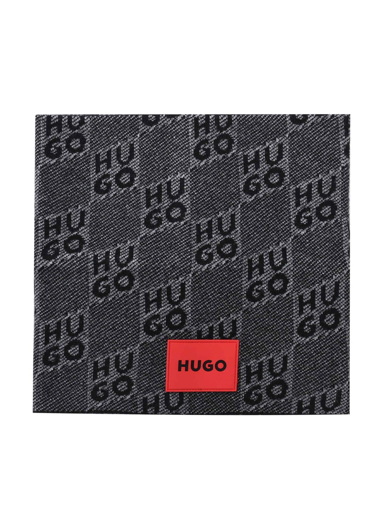 Hugo double-layer knit neck warmer