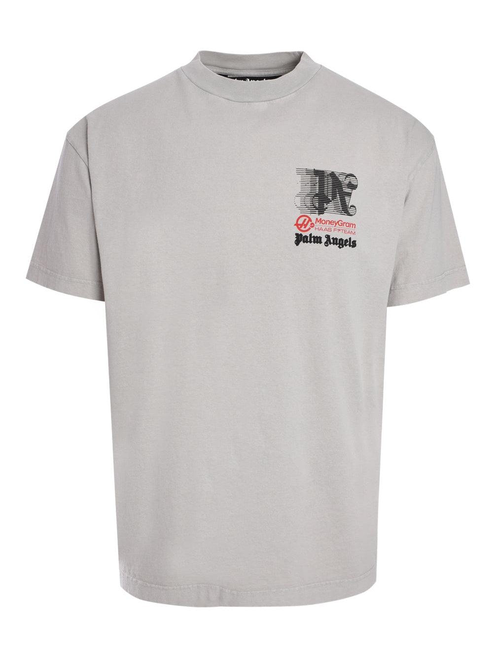 Palm angels x moneygram haas racing club tee (mens)