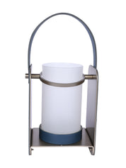 Lumen Lantern White Frosted Glass