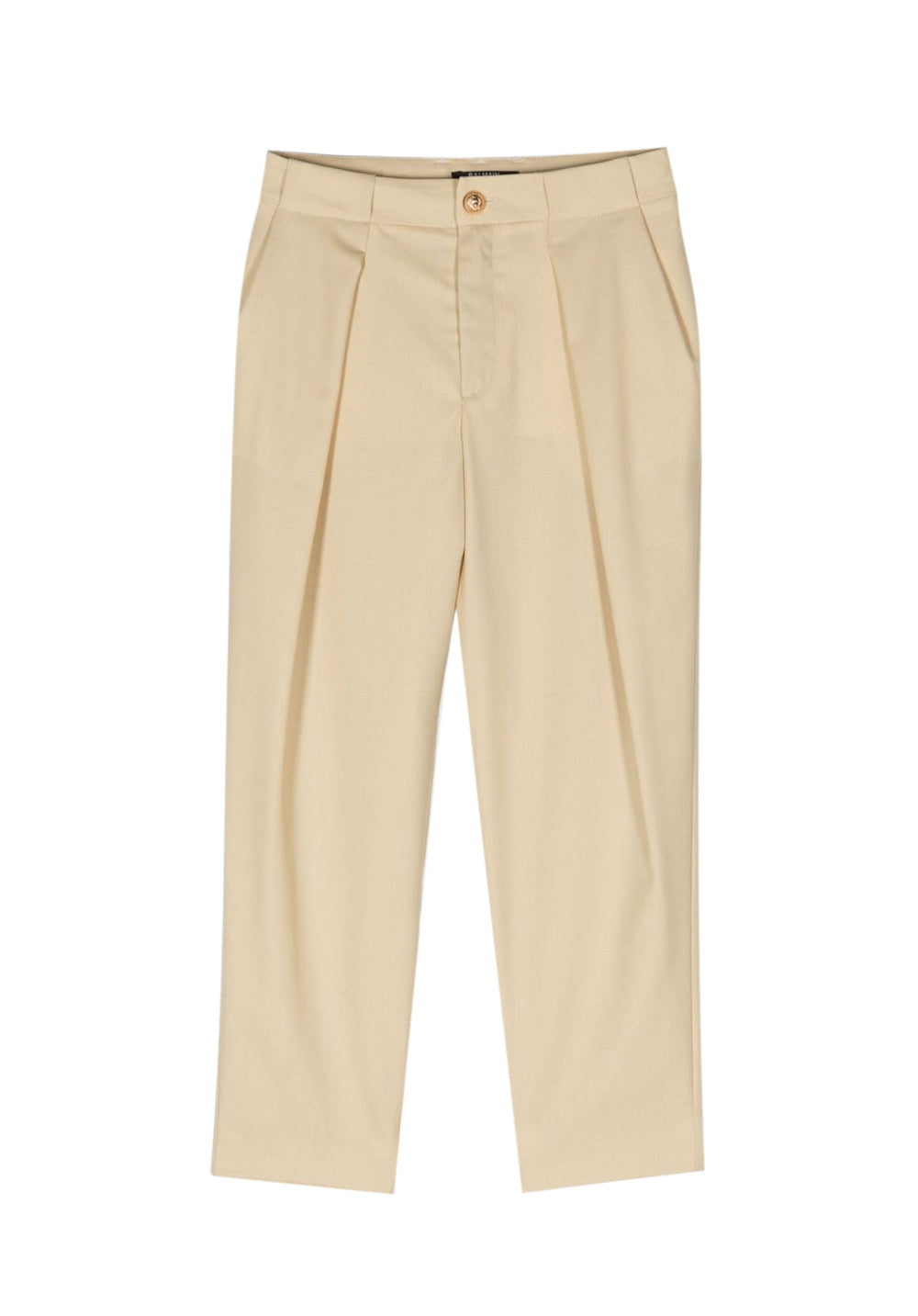 BALMAIN KIDS PANTALONI SABBIA BAMBINO