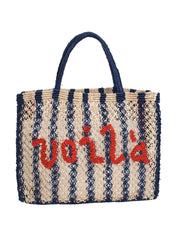 VOILA STRIPES JUTE BAG