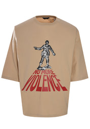 BOX FIT TEE NO VIOLENCE