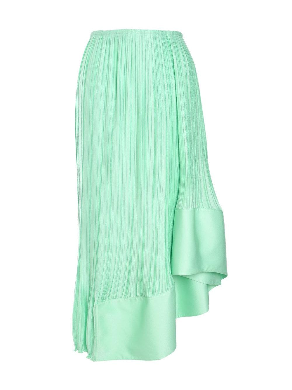 Long waterfall effect skirt