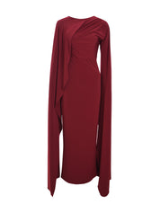 ELIANA CAPE DRESS