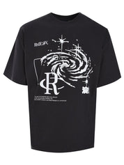Shining effect tee shirt